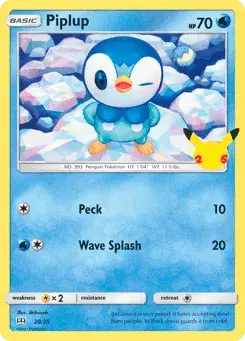 Piplup McDonald's Collection 2021