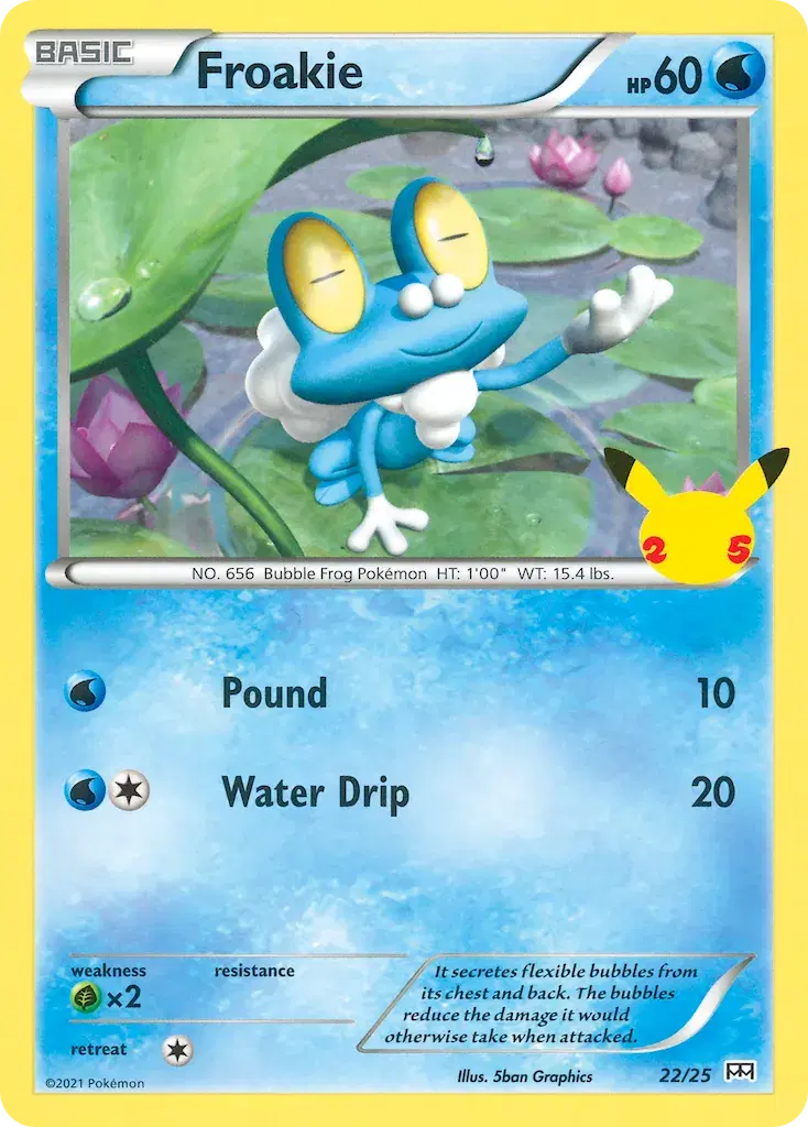 Froakie McDonald's Collection 2021 22