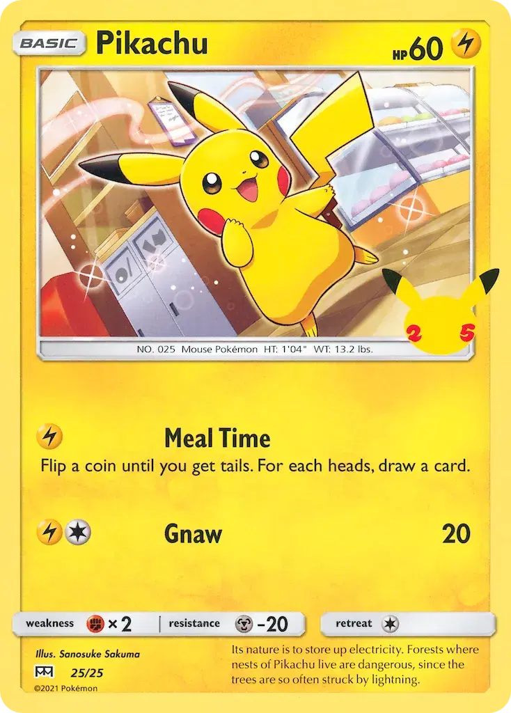Pikachu McDonald's Collection 2021 25