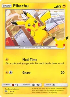 Pikachu McDonald's Collection 2021