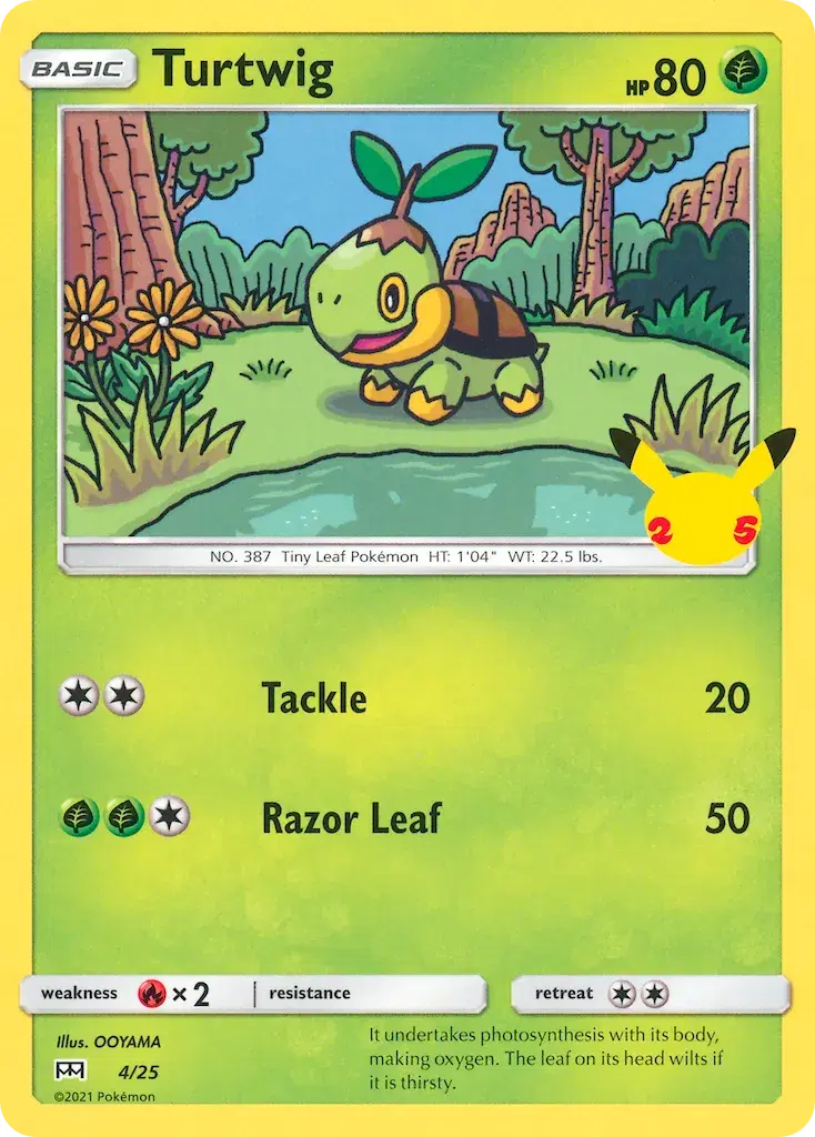 Turtwig McDonald's Collection 2021 4