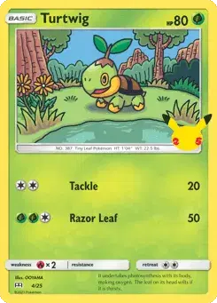 Turtwig McDonald's Collection 2021