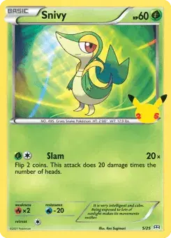 Snivy McDonald's Collection 2021