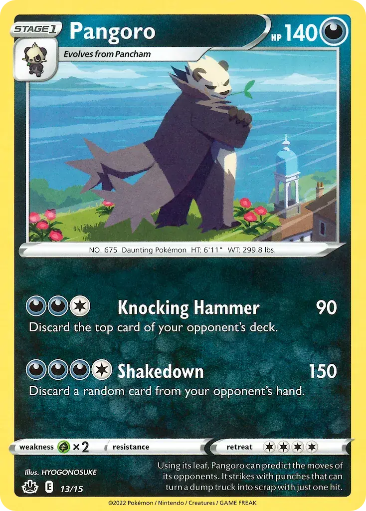 Pangoro McDonald's Collection 2022 13