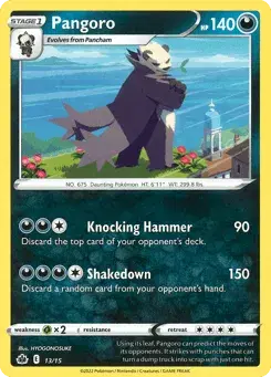 Pangoro McDonald's Collection 2022