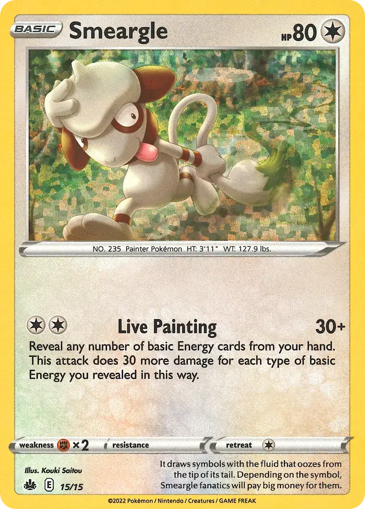 Smeargle McDonald's Collection 2022 15