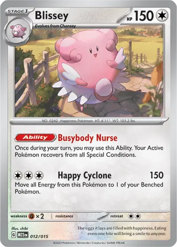 Blissey McDonald's Collection 2023 12