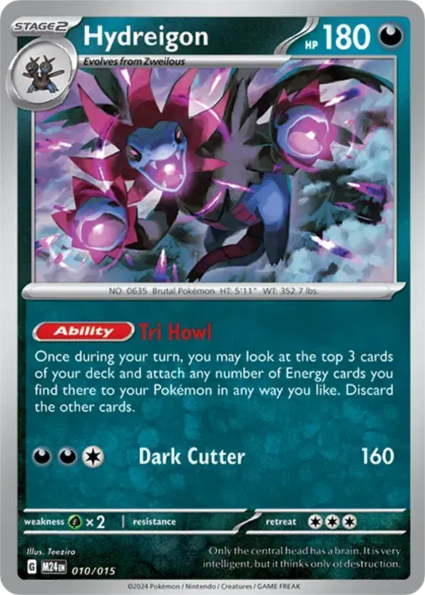 Hydreigon McDonald's Collection 2024 10