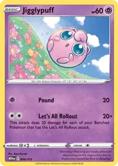 Jigglypuff McDonald's Collection 2024