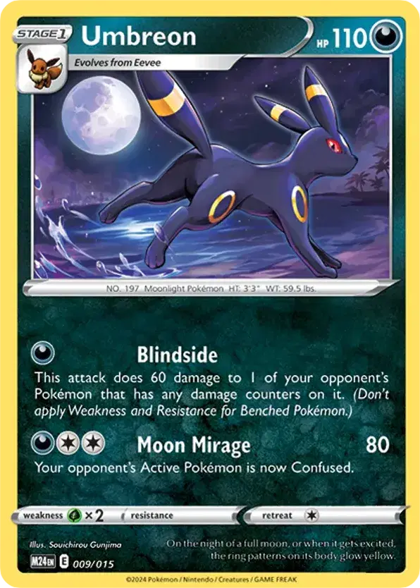 Umbreon McDonald's Collection 2024 9