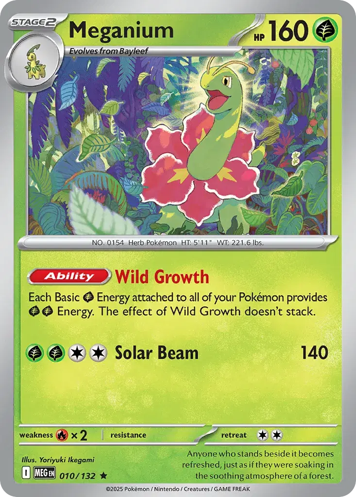 Meganium Mega Evolution 10