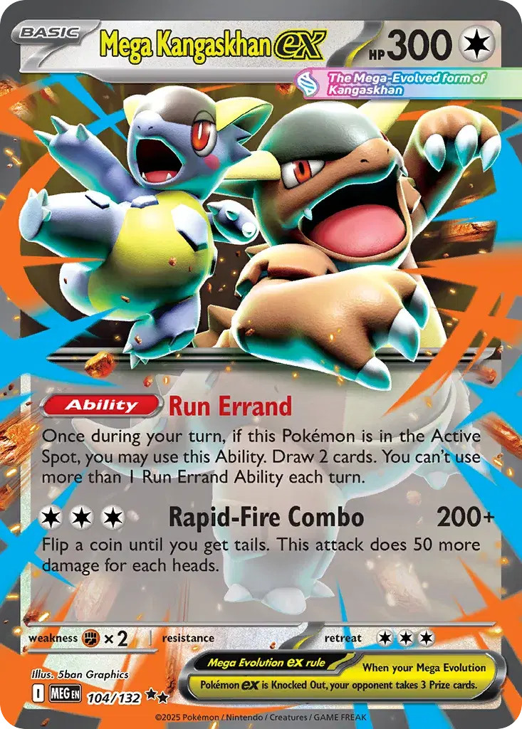 Mega Kangaskhan ex Mega Evolution 104