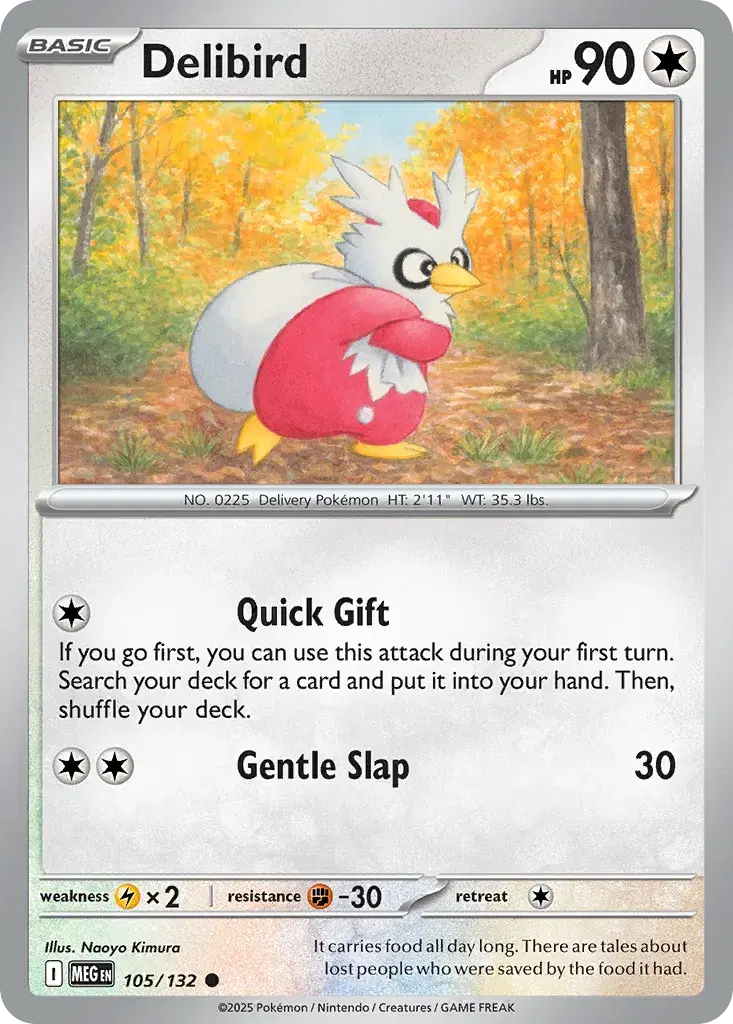 Delibird Mega Evolution 105