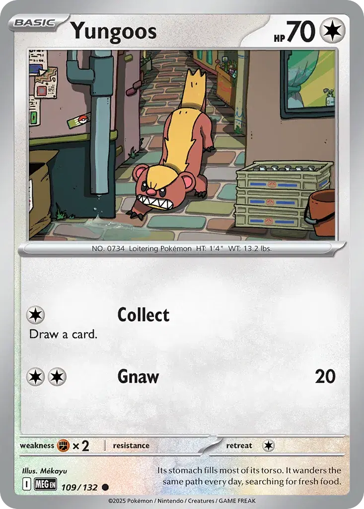 Yungoos Mega Evolution 109