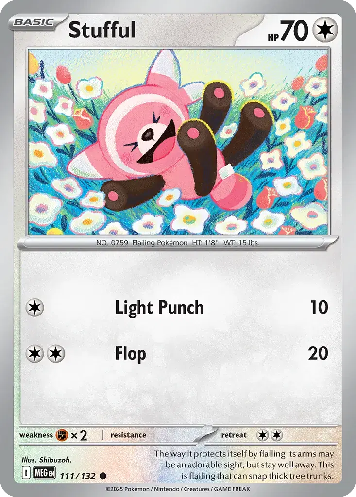 Stufful Mega Evolution 111