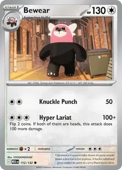 Bewear Mega Evolution