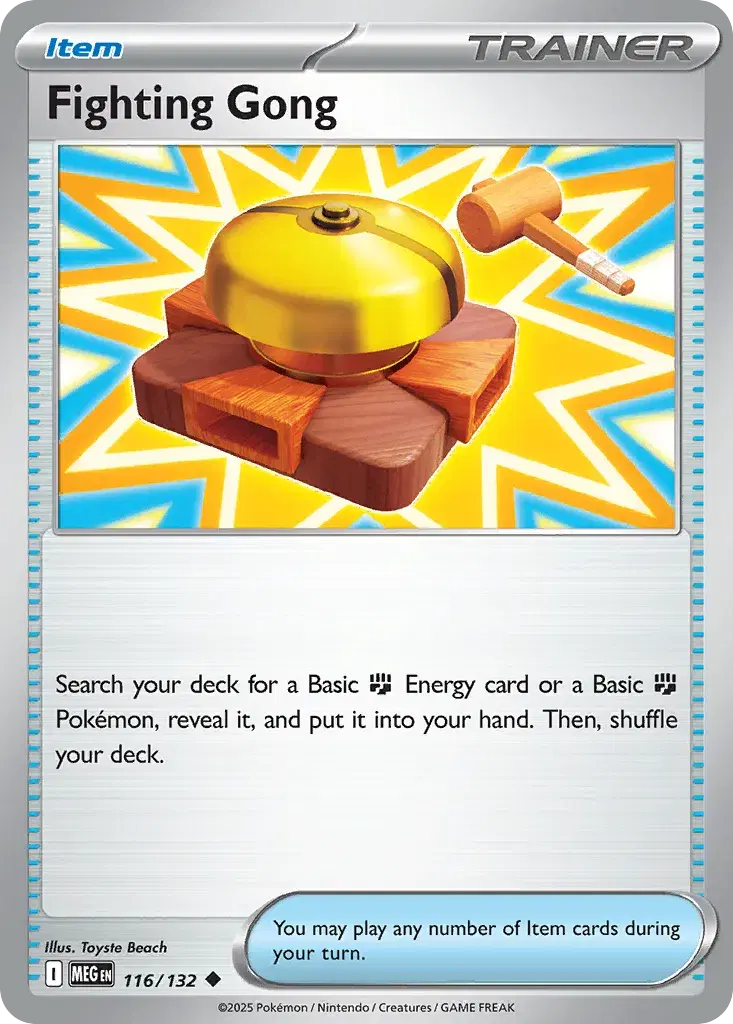 Fighting Gong Mega Evolution 116