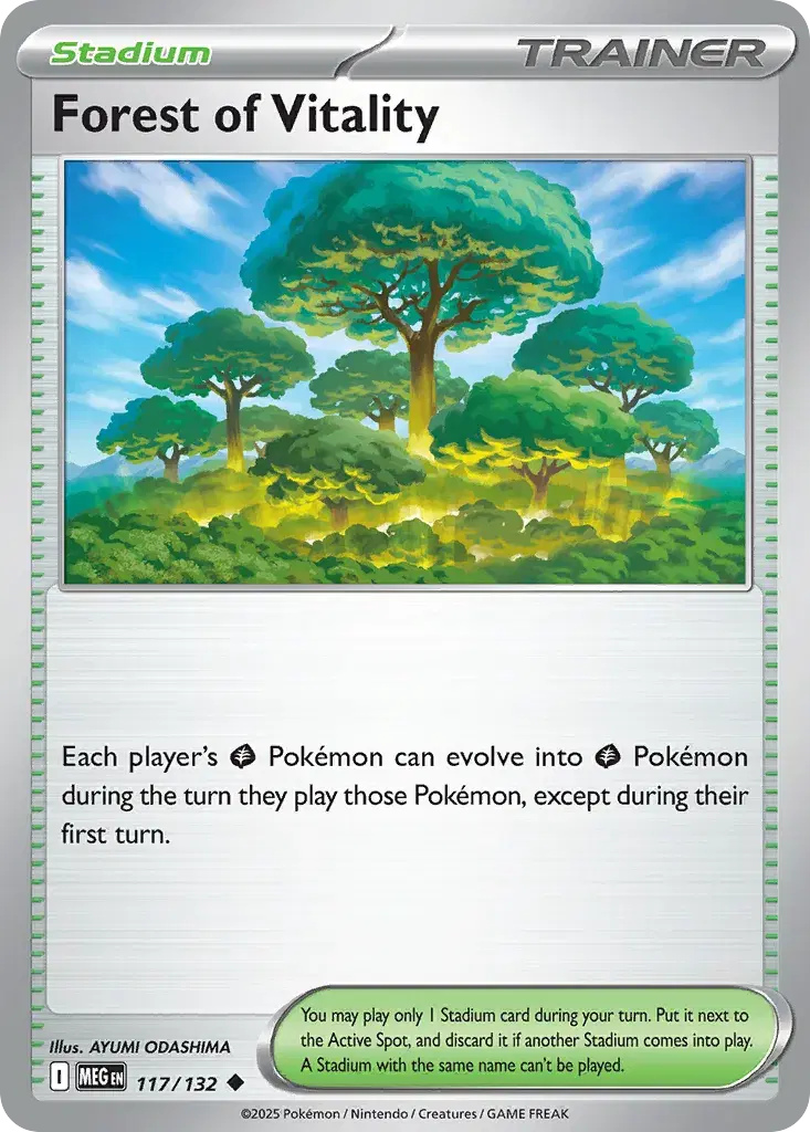 Forest of Vitality Mega Evolution 117