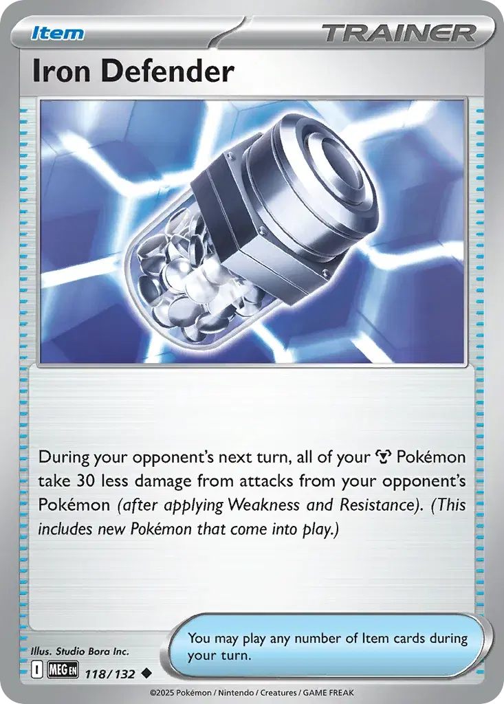 Iron Defender Mega Evolution 118