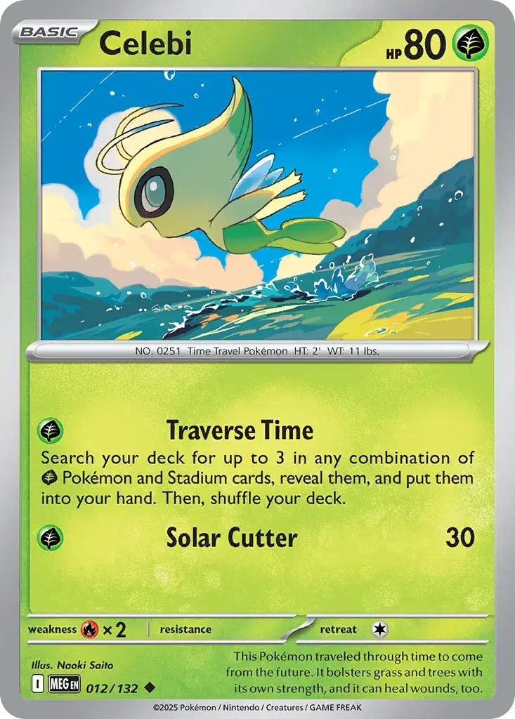 Celebi Mega Evolution 12