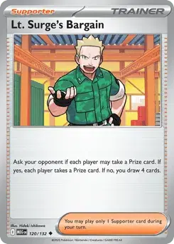 Lt. Surge's Bargain Mega Evolution