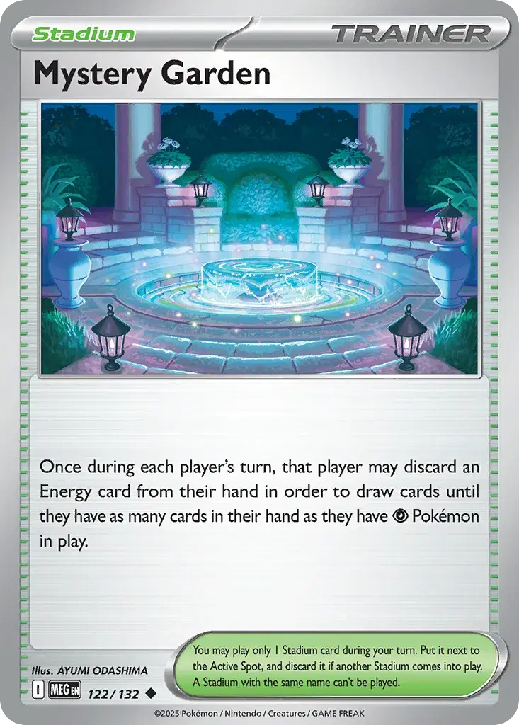 Mystery Garden Mega Evolution 122