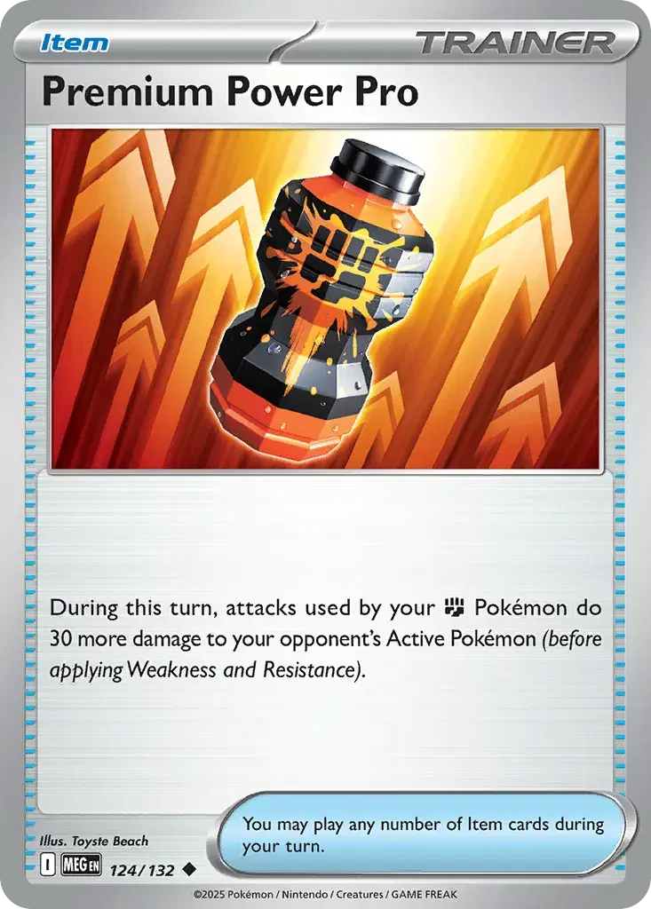 Premium Power Pro Mega Evolution 124