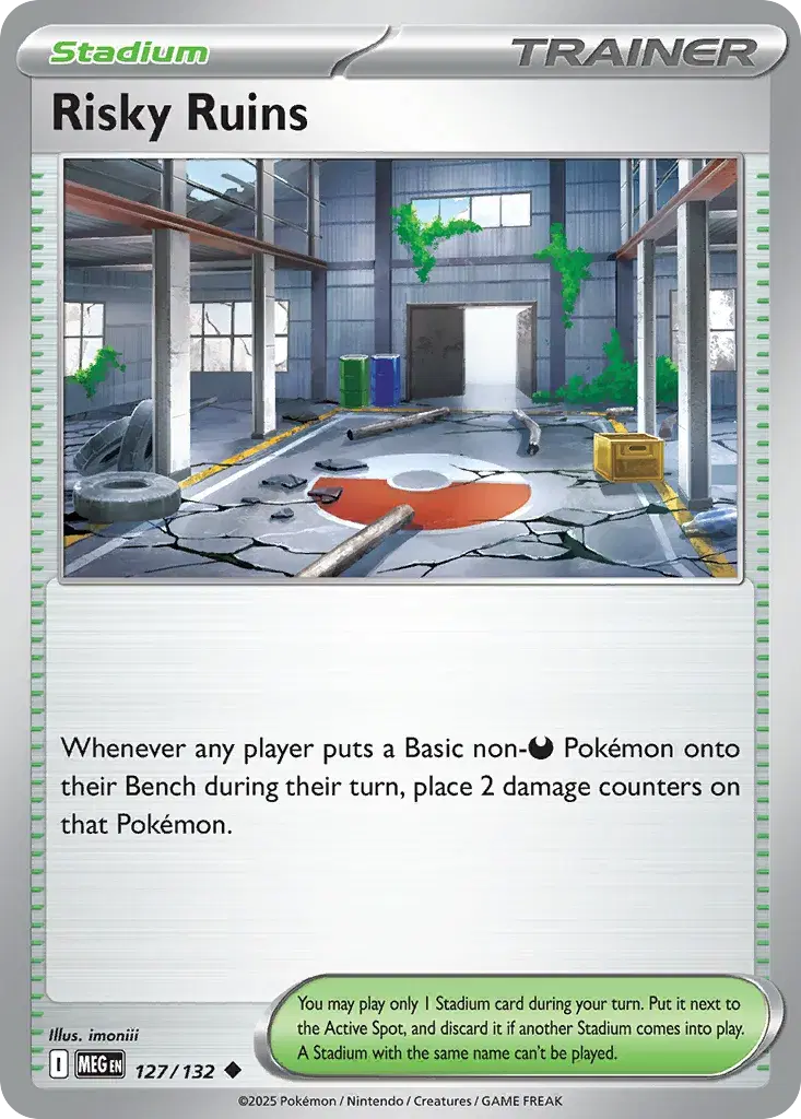 Risky Ruins Mega Evolution 127