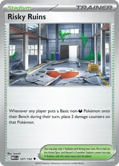 Risky Ruins Mega Evolution