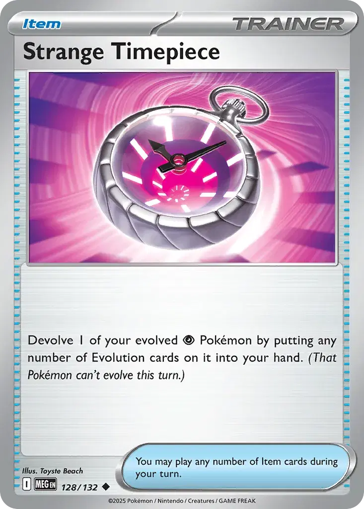 Strange Timepiece Mega Evolution 128