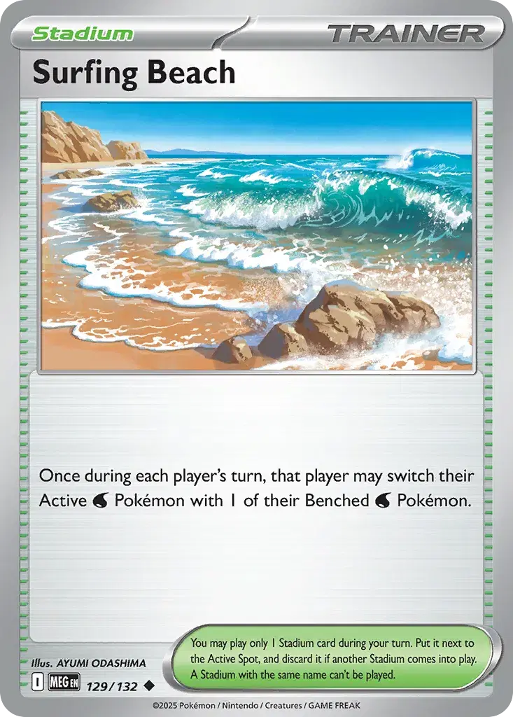 Surfing Beach Mega Evolution 129