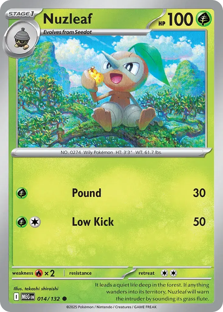 Nuzleaf Mega Evolution 14