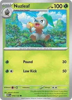 Nuzleaf Mega Evolution