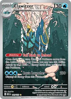 Clawitzer Mega Evolution