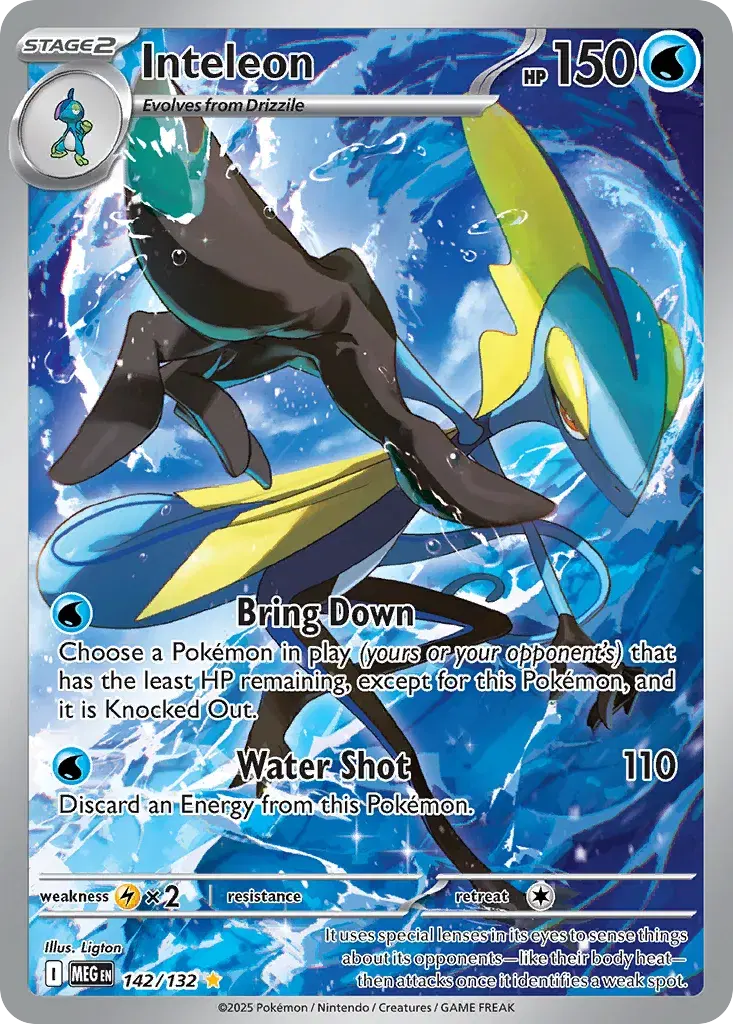 Inteleon Mega Evolution 142