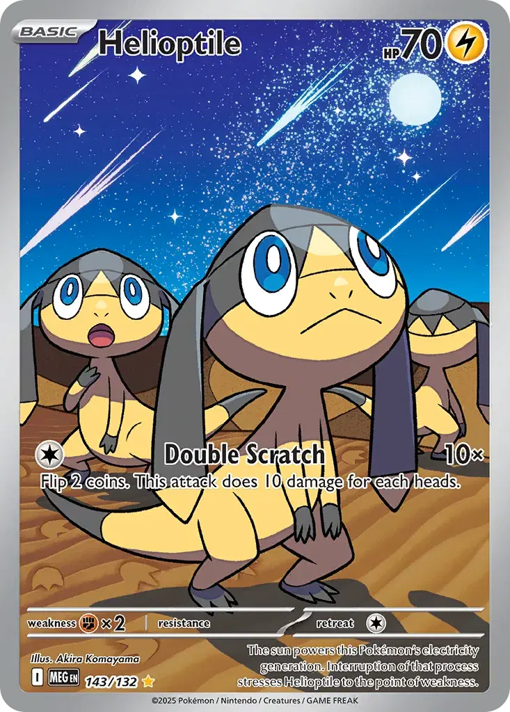 Helioptile Mega Evolution 143
