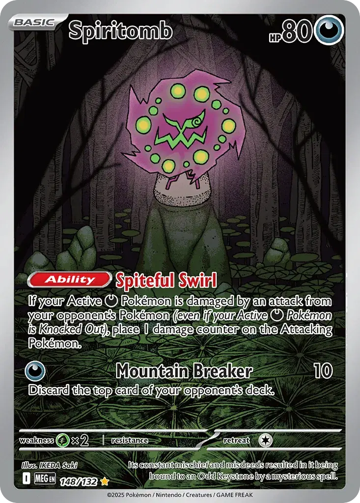 Spiritomb Mega Evolution 148
