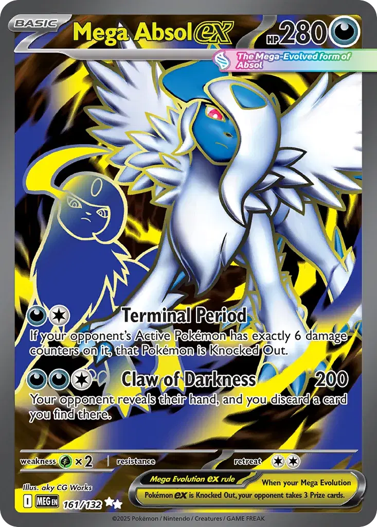 Mega Absol ex Mega Evolution 161