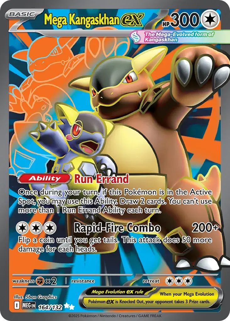 Mega Kangaskhan ex Mega Evolution 164