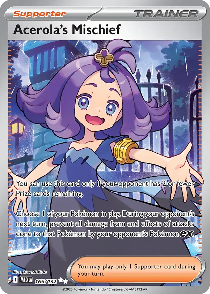 Acerola's Mischief Mega Evolution 165