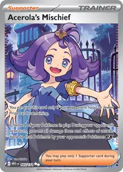 Acerola's Mischief Mega Evolution