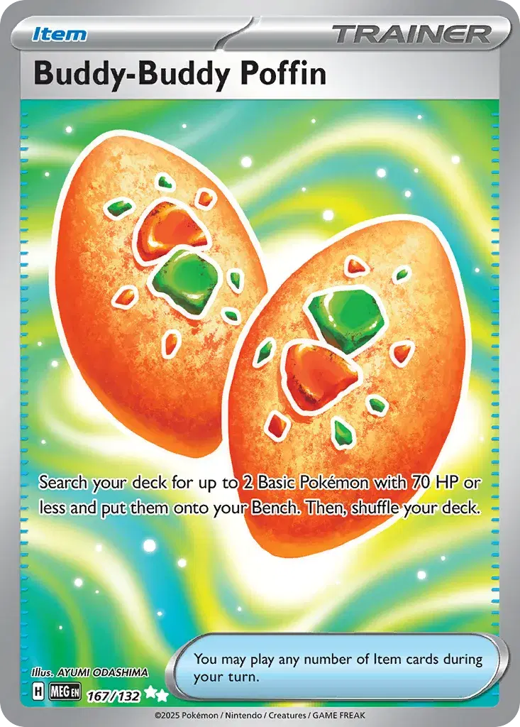 Buddy-Buddy Poffin Mega Evolution 167