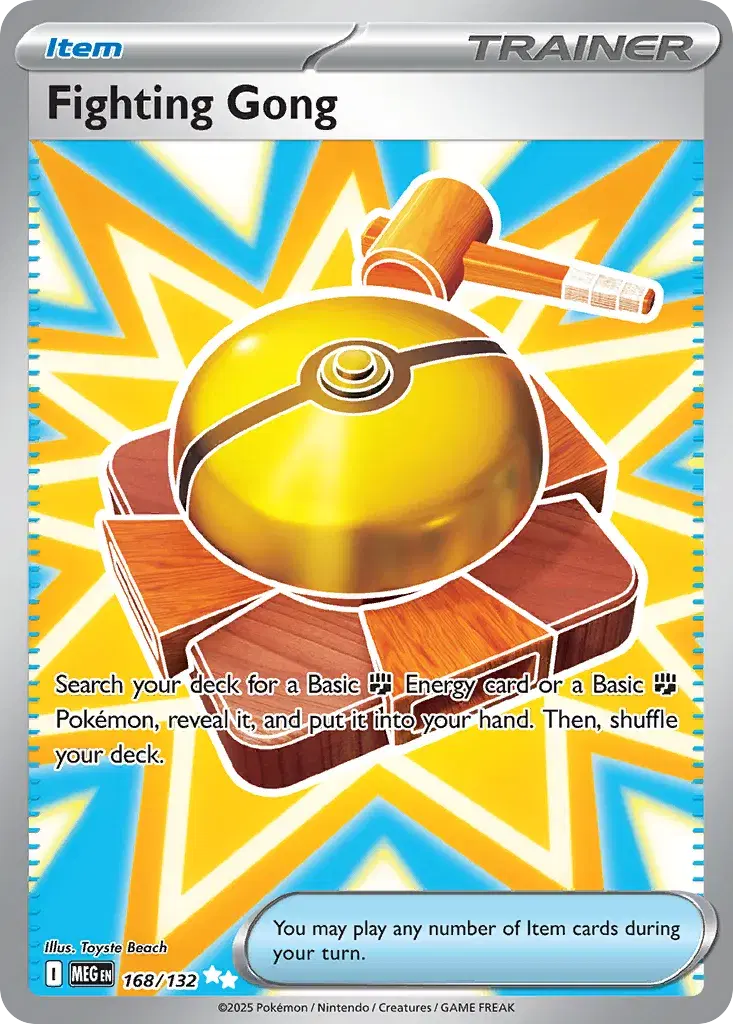 Fighting Gong Mega Evolution 168