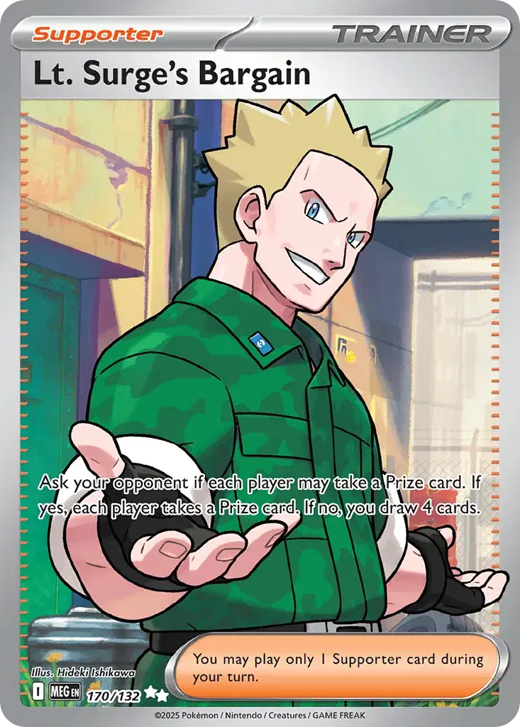 Lt. Surge's Bargain Mega Evolution 170
