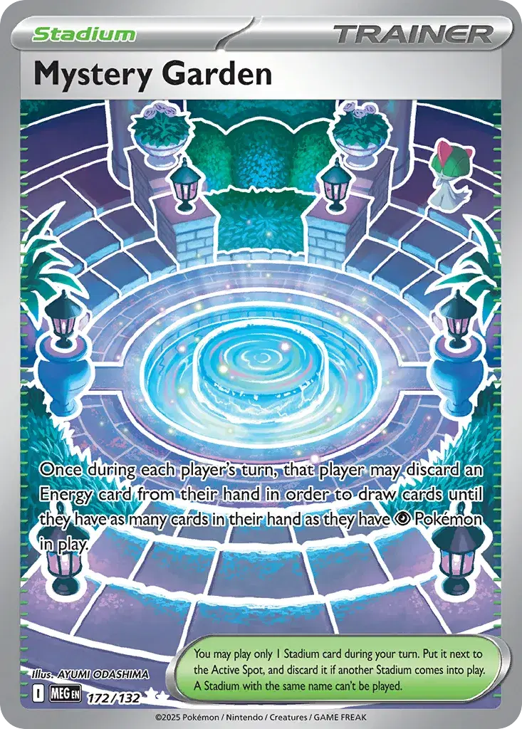 Mystery Garden Mega Evolution 172