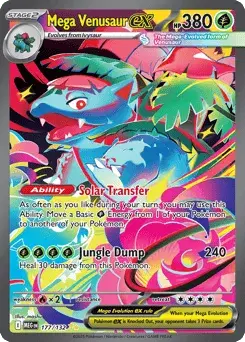 Mega Venusaur ex Mega Evolution