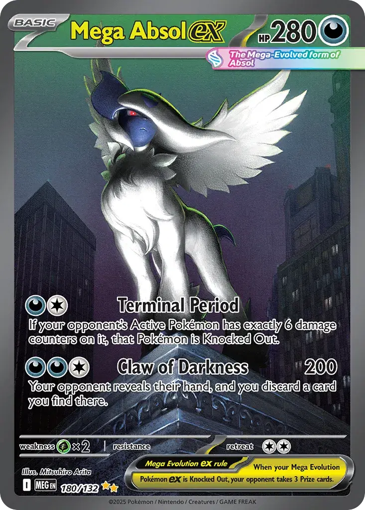 Mega Absol ex Mega Evolution 180