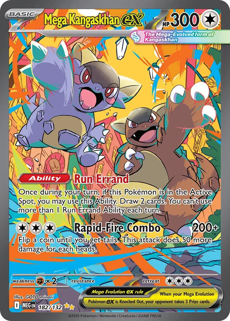 Mega Kangaskhan ex Mega Evolution 182