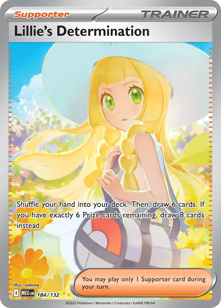 Lillie's Determination Mega Evolution 184