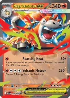 Mega Camerupt ex Mega Evolution